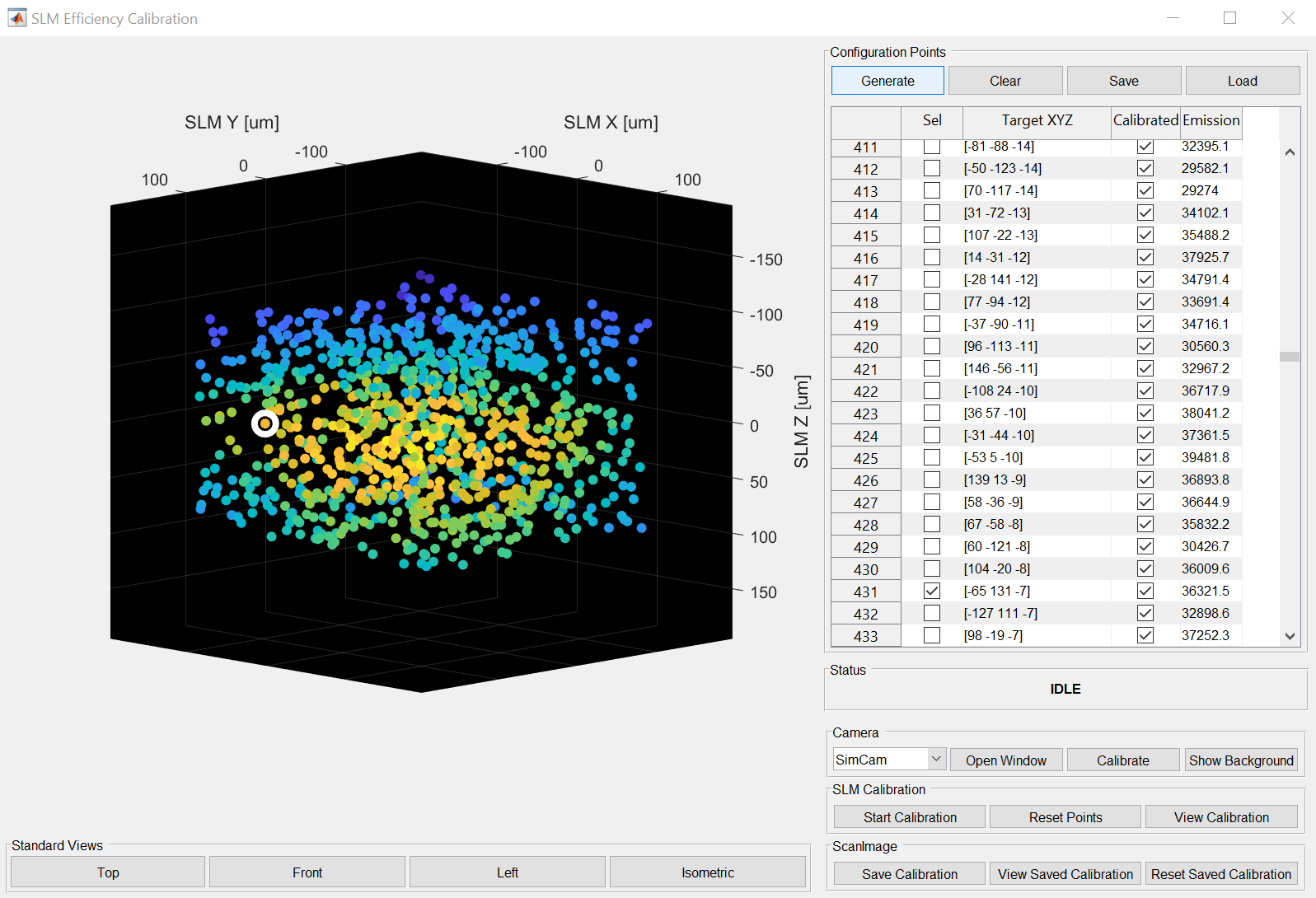 Color SLM calibrations. (A) Original SLIM image. (B) SLIM image